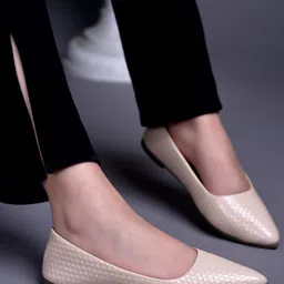 shoetopia Women Pull On Ballerinas image 5