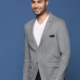 showoffff Men's Single Breasted Slim Blazer image 3