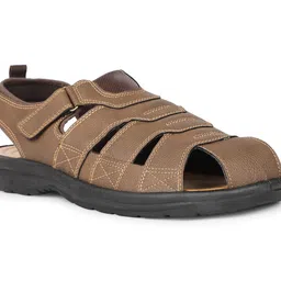 bata 8614 New Thar Brown Sandals Shoes For Men|everyday|running|walking|Comfortable Fit|Fashionable image 5
