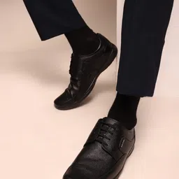 red chief Genuine Leather Derby Lace Up | Formal Shoes for Men for Office image 2
