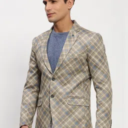showoffff Men's Single Breasted Slim Blazer image 4