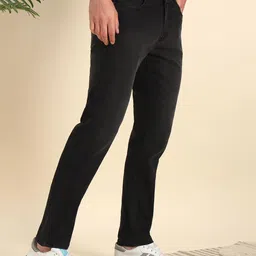 vogaan Regular Fit Stretchable Jeans for Men | Men's Stylish Denim Cotton Pants image 4