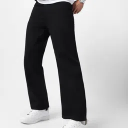 urbano fashion Men's Loose Baggy Fit Washed Jeans Non-Stretchable image 2