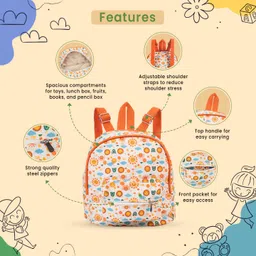 earthsave Casual Kids Backpack for Boys & Girls | Stylish and Trendy Bagpack for Kids | School Bag for Kid | Tuition Bag image 4