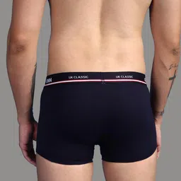 onn UK Classic Men's Combed Cotton Mini Trunk with Feather Touch Ultra Soft Waistband (Colors & Prints May Vary) image 5