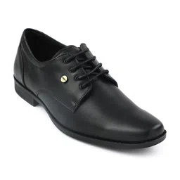liberty Fortune BENSTOCK1E Formal Lacing Derby Shoes for Men with TPR Sole | PU Outsole | Comfortable and Lightweight | Cushioned Footbed | Durable Trendy Design image 1