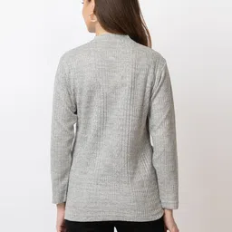 dadu dayal Women's Warm Woolen Cardigan - Stylish Full Sleeve Knitwear for Winter, Cozy & Elegant Sweater image 5