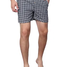 shiv naresh Men's Cotton Boxer Shorts Graphic Print Set image 1