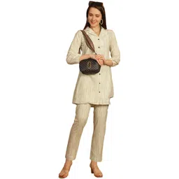 enchanted drapes Multicolor Printed Women's Cotton Women's Set image 5