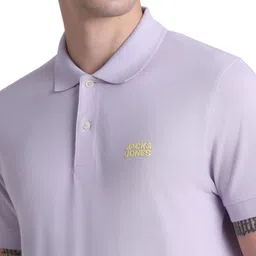 jack & jones Men's Solid Slim Fit T-Shirt image 5