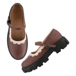 shoetopia Women Pull On Mary Jane image 1