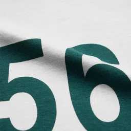the souled store Squid Game: 456 Men and Boys Short Sleeves Round Neck White and Green Graphic Printed Regular Fit Cotton T-Shirts image 5