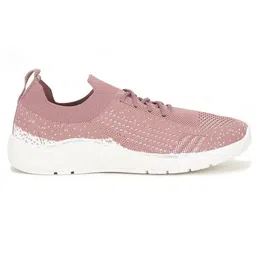 bata Women Glide Knit Sneakers, Pink, (5595966) image 2