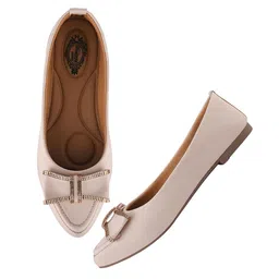 shoetopia Women's Wedge Heel Ballet Flats image 1