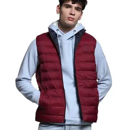 jack & jones Men's Nylon Standard Length A-Line Coat image 1