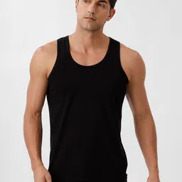 ramraj cotton Men Fine Cotton Vest (Pack of 2) image 2