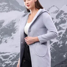 kotty Women's Long Coat Stylish and Flattering Outerwear image 4