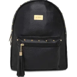 kleio Classic PU Leather Backpack for Women with Adjustable Strap | Multi-Purpose Versatile Bag for Girls | Suitable for Travel, Weekend Trip & Shopping image 1