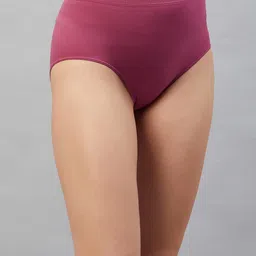 c9 airwear High Rise Solid Pack of 3 Seamless Hipster Underwear Combo for Women (XXL, Multicolor) image 4