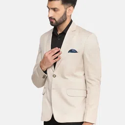 tahvo Men's Single Breasted Regular Fit Blazer for Occasion, Weddings, Party image 3