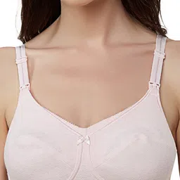 triumph Women's Cotton Non-Padded Wire Free Full Cup Coverage Bra image 4