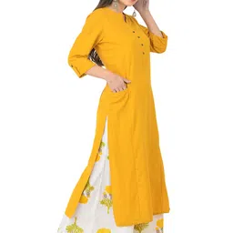 pistaa's Women's Loose Fit Cotton Salwar Suit image 2