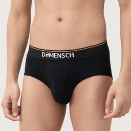 damensch Deo-Cotton Solid Underwear for Men Combo Breathable Inner Cotton Briefs Pack No-Marks Waistband Moisture Wicking image 4