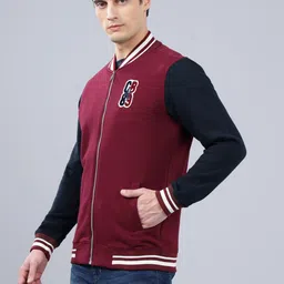 cantabil Solid Full Sleeves Collar Neck Regular Fit Men Casual Sweatshirt | Casual Winter Wear Sweatshirts for Men | Mens Sweatshirts for Winter Wear (P_MSWS00231) image 2