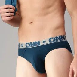 onn Men's Floral Cotton Brief (Colors May Vary) image 4