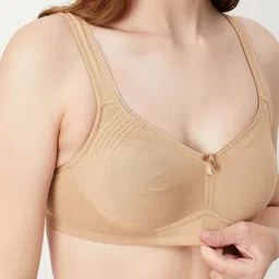 max Women's Cotton Blend Wire Free Casual T-Shirt Bra image 3