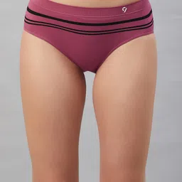 c9 airwear Mid Rise Solid Pack of 3 Seamless Mid Brief Panties Combo for Women image 3