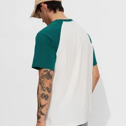 the souled store Squid Game: 456 Men and Boys Short Sleeves Round Neck White and Green Graphic Printed Regular Fit Cotton T-Shirts image 4
