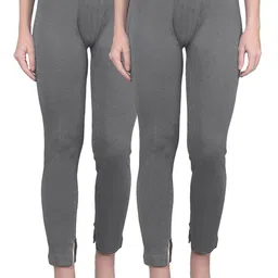 dollar Ultra Thermal Solid Bottom for Women Charcoal Melange image 1