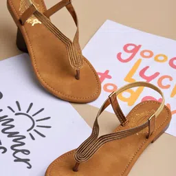 shoetopia Women Flat Sandal image 5