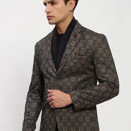 showoffff Men's Single Breasted Slim Blazer image 3