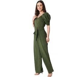 all ways you Women's Solid Half Sleeve Poly Crepe Jumpsuit for Women (A2107JSOL422) image 4