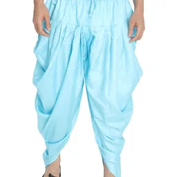 vastramay Men's Cotton Satin Blend Regular Fit Dhoti Pant image 1