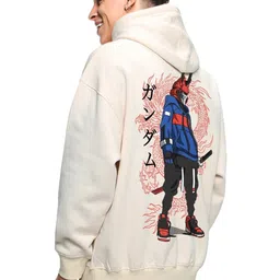 bewakoof Fleece Men's Hooded Sweatshirt image 1