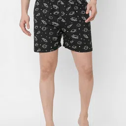 anni designer Men's Cotton Relaxed All Over Print Boxer Shorts image 3