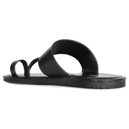 bata Men's STARK TR PLN Toe Ring Slippers image 3