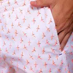 the indian garage co Men Cotton Slim Fit Checkered Boxers Lounge Pyjama Set image 3