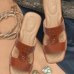 xe looks XE LooksComfortable & Stylish Slippers For Women & Girls | Lightweight, Casual Design | Soft Cushion Footbed for Walking, Working, All Day Wear image 2