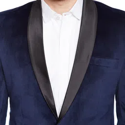wintage Men's Premium Velvet Notch Lapel Tuxedo Coat Blazer Jacket image 4