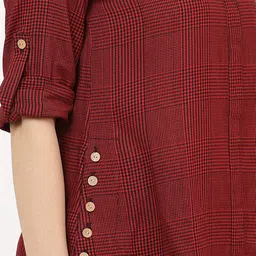 indietoga Women's Casual Cotton Checkered Shirts (Small to Plus Sizes 7XL) image 4