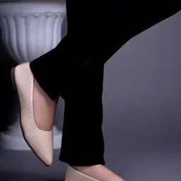 shoetopia Women Pull On Ballerinas image 2