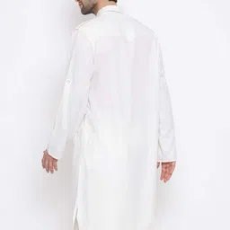 vastramay Mens Cotton Blend Kurta - Elegance for Festivals & Ethnic Events image 4