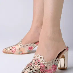 shoetopia Women's Heel-Bantu Heeled Sandal image 3