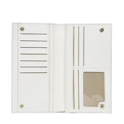 kleio Bi-fold Multi Slot Clutch Wallet for Women/Girls (HO5017KL-WH) (White) image 5