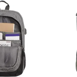 tagus Grey Water Resistant DSLR Camera Bag with Shoulder Strap & Lens Accessories Compartment | Compatible with Nikon, Canon, Sony Mirrorless Cameras | Perfect for Travel & Accessories image 2