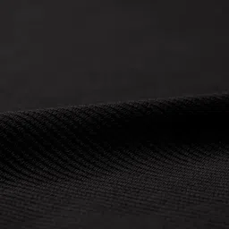 the souled store Solids: Regal Black Men and Boys Short Sleeves Collared Neck Cotton Blend Oversized Polos image 5